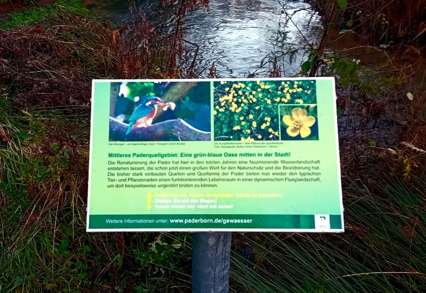 Schild Vgel