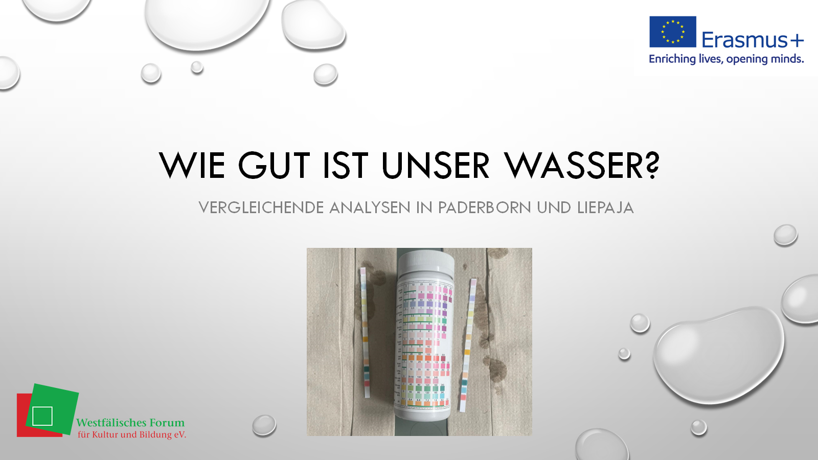 Startseite Wasseranalyse